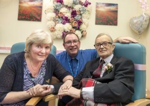 Southport Hospital wedding filmed with BBC  Songs of Praise presenter Aled Jones