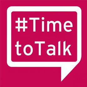 News article  3rd February 2016 Time to talk image red and white