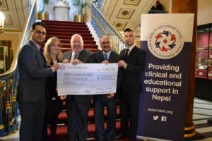 News article 21st March 2016 Top Docs Praise Scouse Fundraisers as Nepal Earthquake Appeal Hits £100,000 Target Joe Anderson, the Mayor of Liverpool Dr Shambhu Acharya of HExN