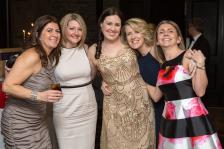 News article 31st March 2016 Maternity ball Midwives at Ormskirk hospital Midwife Stephanie Atherton