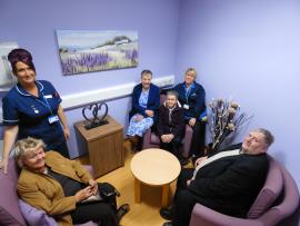 News article 11th May 2016 New quiet room at Ormskirk Hospital, in the Treatment Centre